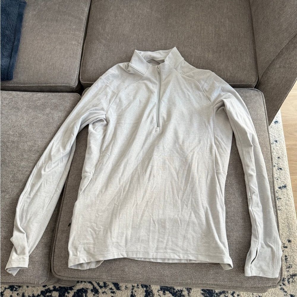 Men’s Lululemon Gray Quarterzip Size M
